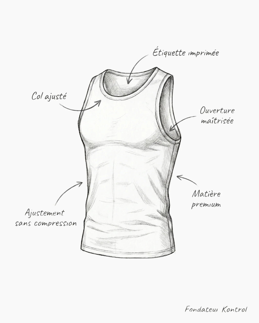 Débardeur Stretch Fit